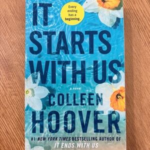 It Starts With Us by Colleen Hoover – Paperback, Good Condition